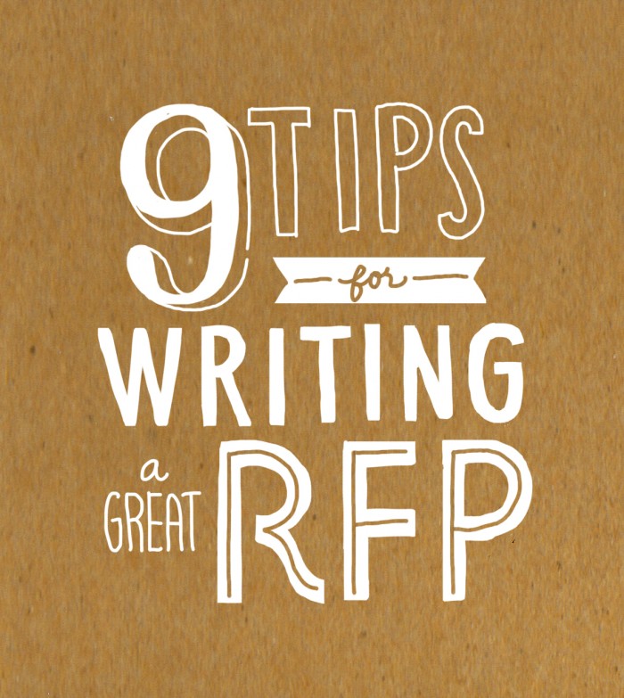9 Tips for Writing a Great RFP